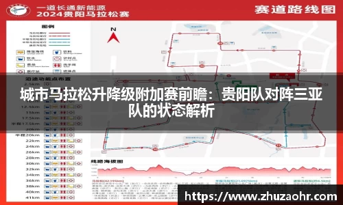城市马拉松升降级附加赛前瞻：贵阳队对阵三亚队的状态解析